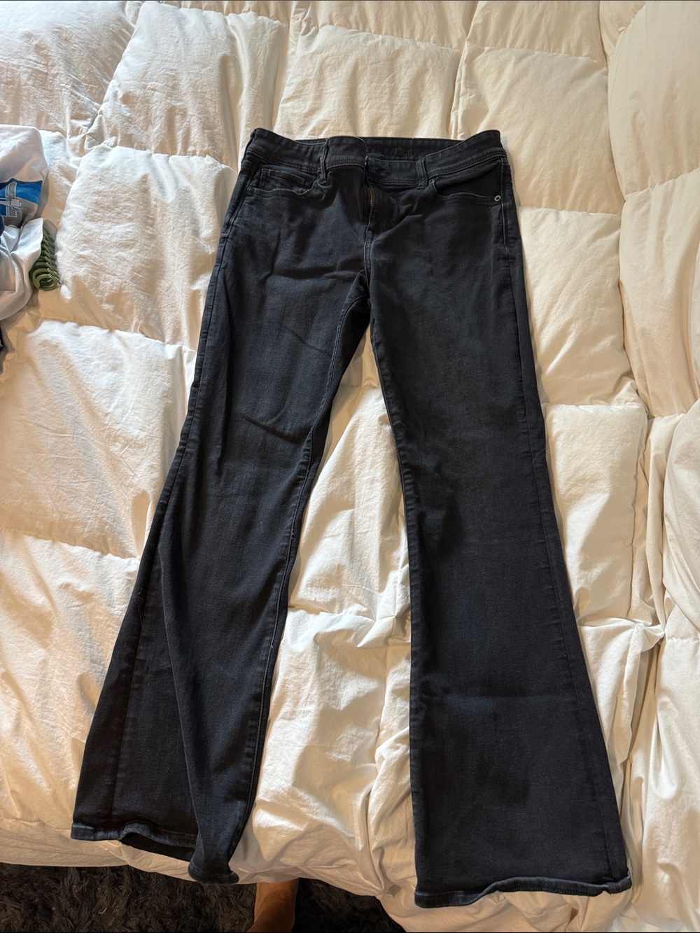 American Eagle Outfitters Black Boot Cut Jeans